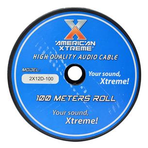 CABLE PARA PARLANTE X ROLLO (100MT) TRANSPARENTE 12