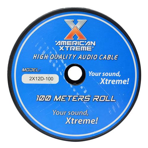 CABLE PARA PARLANTE X METRO TRANSPARENTE 12