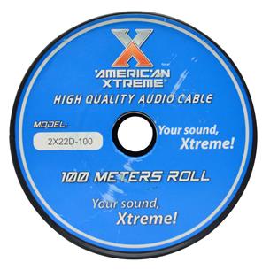 CABLE PARA PARLANTE X ROLLO (100MT) TRANSPARENTE 22