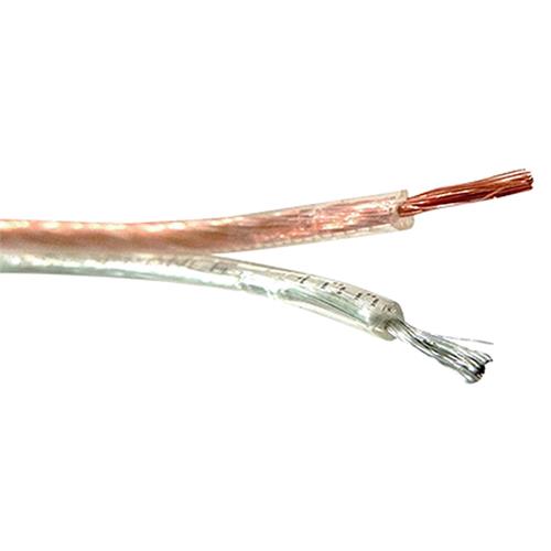 CABLE PARA PARLANTE X METRO TRANSPARENTE 22
