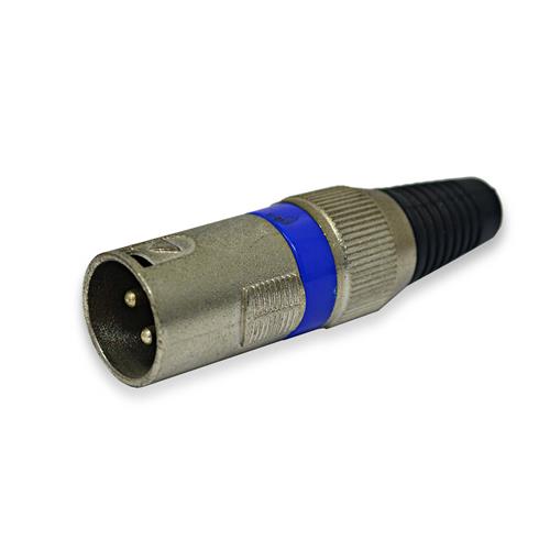PLUG CANON METALICO AZUL CALIDAD