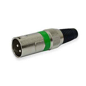 PLUG CANON METALICO VERDE CALIDAD