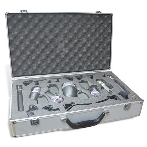 MICROFONOS PARA BATERIA PROF. SET/7PCS - DESC