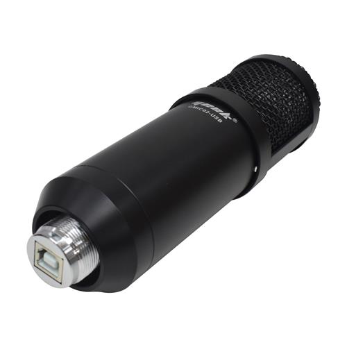 MICROFONO CONDENSADOR PARA PC C/CABLE USB