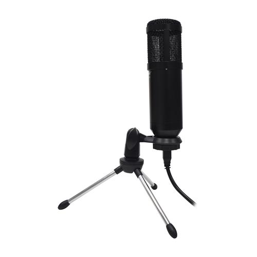 MICROFONO CONDENSADOR PARA PC C/CABLE USB