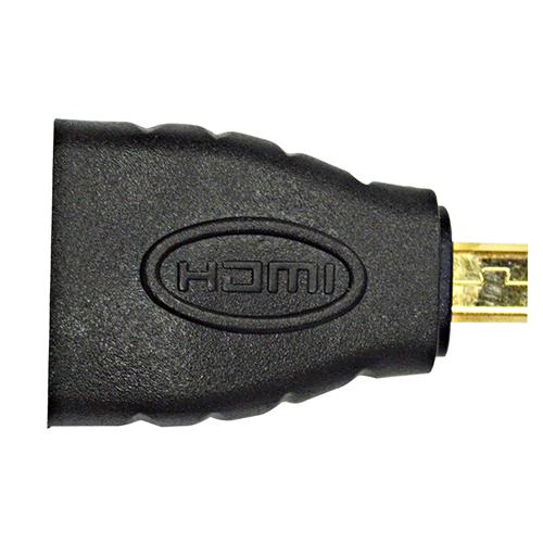 ADP. HDMI HEMBRA X MICRO HDMI MACHO CALIDAD