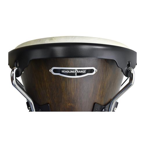 DJEMBE 12-1/2 PULG. HEADLINER VINTAGE WINE BARREL