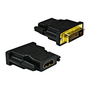 ADAPTADOR DVI MACHO 24_1 X HDMI HEMBRA CALIDAD