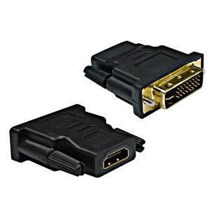 ADAPTADOR DVI MACHO 24_5 X HDMI HEMBRA CALIDAD