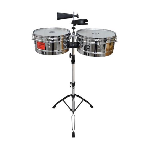 TIMBAL 13_14 PULG. HEADLINER C/CAMPANA Y BLOCK CROMADO