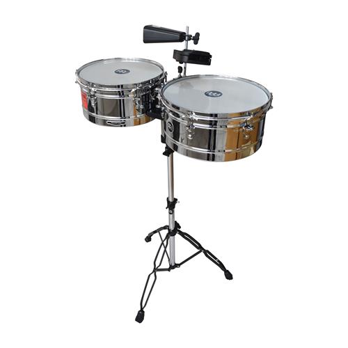 TIMBAL 13_14 PULG. HEADLINER C/CAMPANA Y BLOCK CROMADO