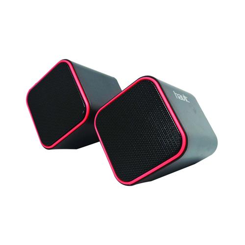 PARLANTE PARA PC MULTIMEDIA ROJO
