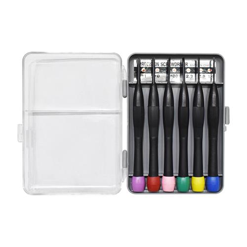 DESTORNILLADORES DE PRECISION P/RELOJERO 6PCS