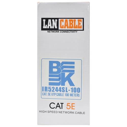 CABLE UTP X ROLLO (100MT) CATEGORIA 5E AZUL