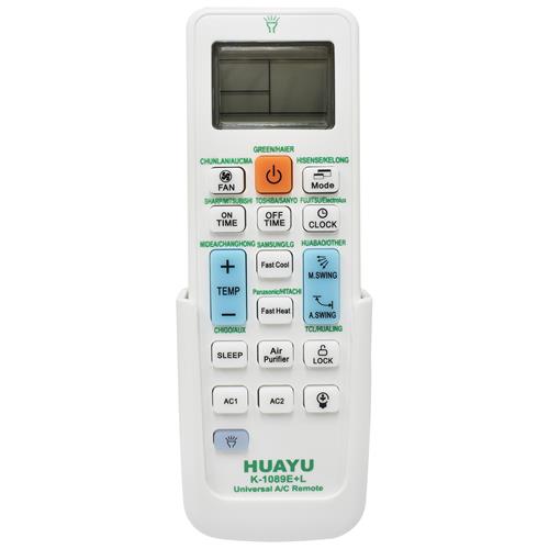 CONTROL REMOTO UNIVERSAL AIRE ACONDICIONADO DUAL C/LINTERNA