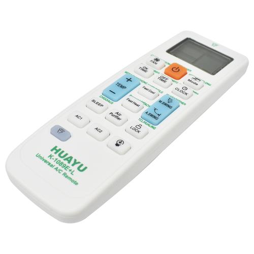 CONTROL REMOTO UNIVERSAL AIRE ACONDICIONADO DUAL C/LINTERNA