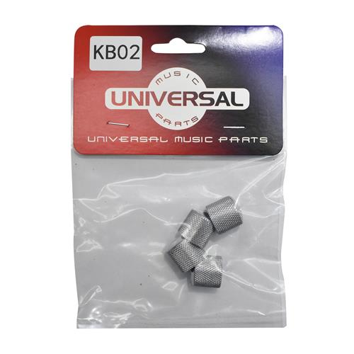 PERILLA PARA GUITARRA-BAJO CROMADO X 4P - DESC