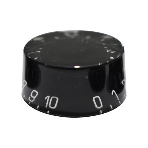 PERILLA PARA GUITARRA GRUESO TRANSPARENTE NEGRO X 4P