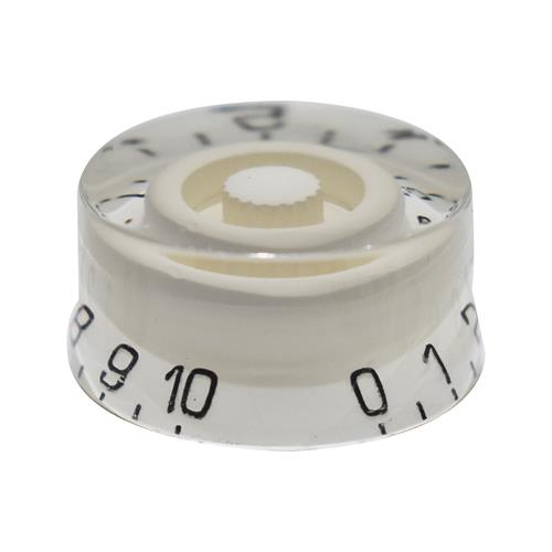 PERILLA PARA GUITARRA GRUESO TRANSPARENTE BLANCO X 4P