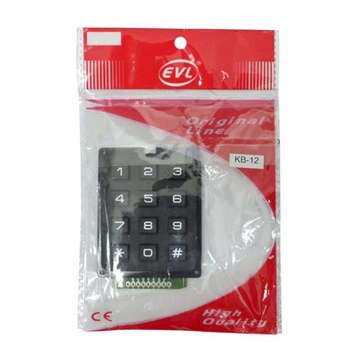 TECLADO MATRICIAL 4X3 P/PROYECTOS
