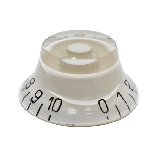 PERILLA PARA GUITARRA TRANSPARENTE BLANCO X 4P
