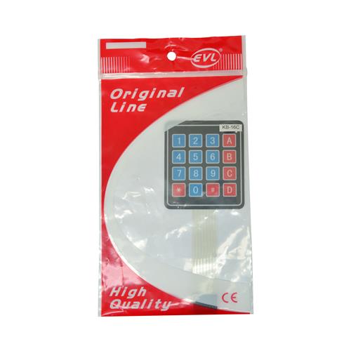 TECLADO MATRICIAL MEMBRANA 4X4