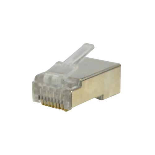 PLUG TELEFONICO 8 HILOS RJ-45 CAT. 6/6A BLINDADO