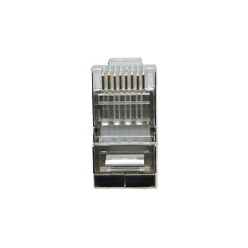 PLUG TELEFONICO 8 HILOS RJ-45 CAT. 6/6A BLINDADO